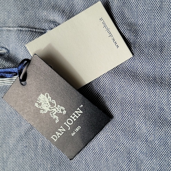 NWT Dan John Men's Polo Shirt Size Medium - Picture 3 of 8